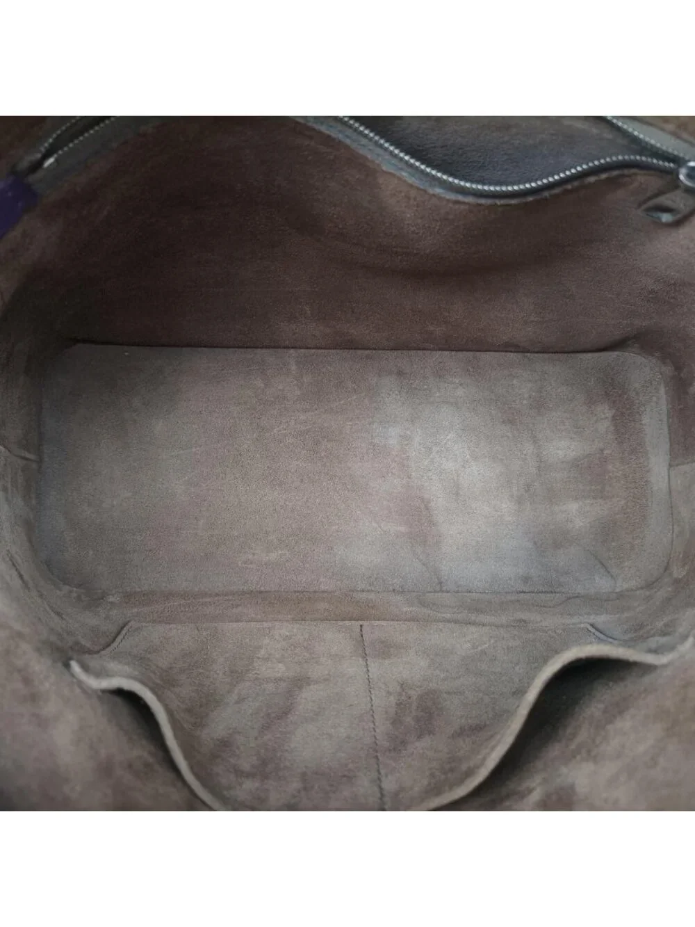 Louis Vuitton Parnascea Alma PM Violet Taurillon Leather Handbag